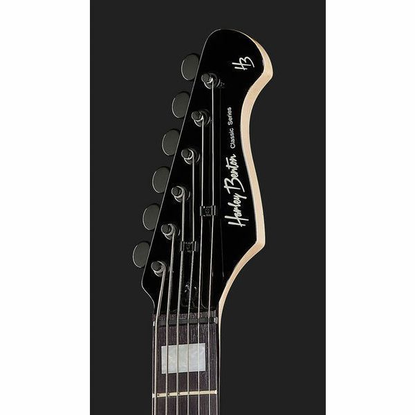 Електрогітара Harley Benton JA-Baritone BK 195 фото