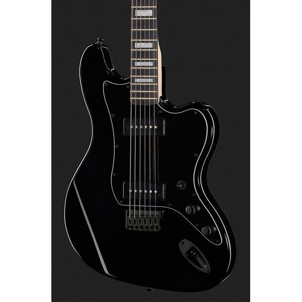 Електрогітара Harley Benton JA-Baritone BK 195 фото
