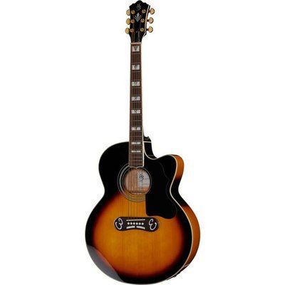 Акустическая гитара Harley Benton Custom Line King-CE VS 124 фото