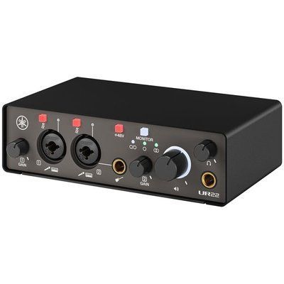 USB аудиоинтерфейс Yamaha UR22 MK3 Black 3887004 фото