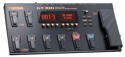 Процессор эффектов для электрогитары BOSS GT-100 2093864846 фото