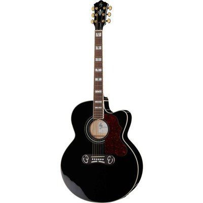 Акустическая гитара Harley Benton HB Custom Line King-CE BK 136 фото