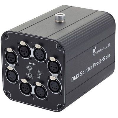 Stairville DMX Splitter Pro 3+5 pin 2520448 фото