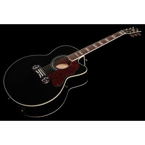 Акустична гітара Harley Benton HB Custom Line King-CE BK 136 фото