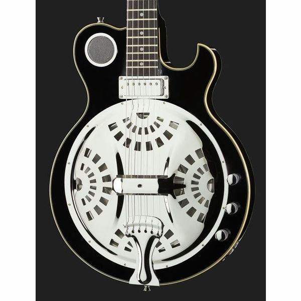 Електрогітара Harley Benton Custom Line ResoKing BK 199 фото