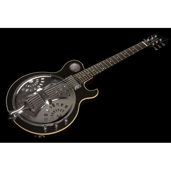 Електрогітара Harley Benton Custom Line ResoKing BK 199 фото