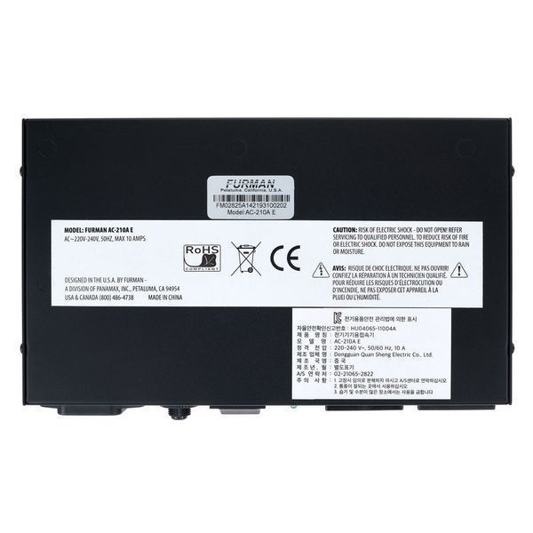 Компактный стабилизатор напряжения Furman AC-210 A E Power Conditioner 335001 фото