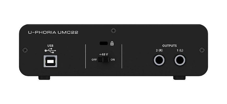 USB аудіоінтерфейс Behringer UMC22 2093864131 фото