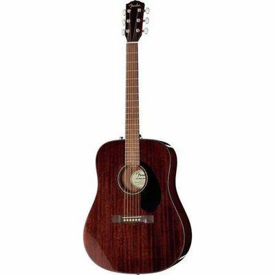 Акустическая гитара Fender CD-60S All Mahogany 0021564245 фото