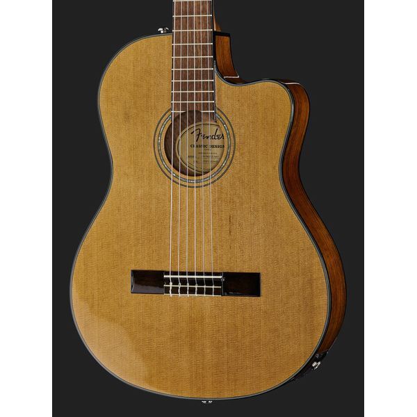 Класична гітара Fender CN-140SCE Thinline Natural 1189 фото