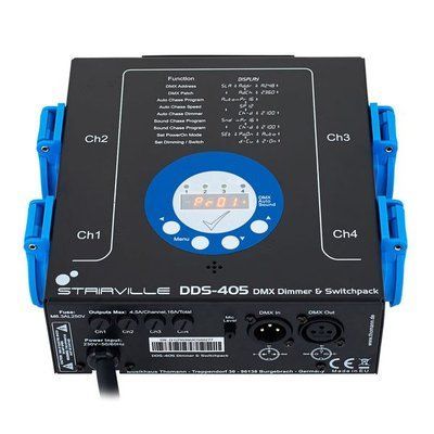 Stairville DDS-405 DMX Dimmer & Switcher 66330021 фото