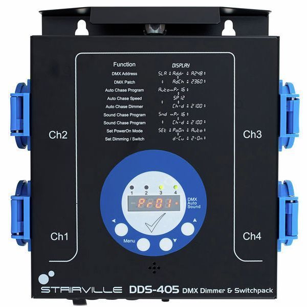 Stairville DDS-405 DMX Dimmer & Switcher 66330021 фото