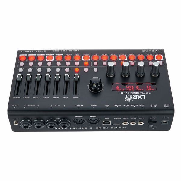 Драм машина Erica Synths Drum Synthesizer LXR-02 0022001 фото