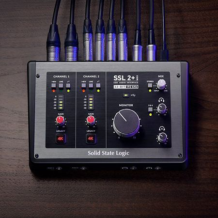 USB аудиоинтерфейс SSL 2+ MKII 998012140 фото