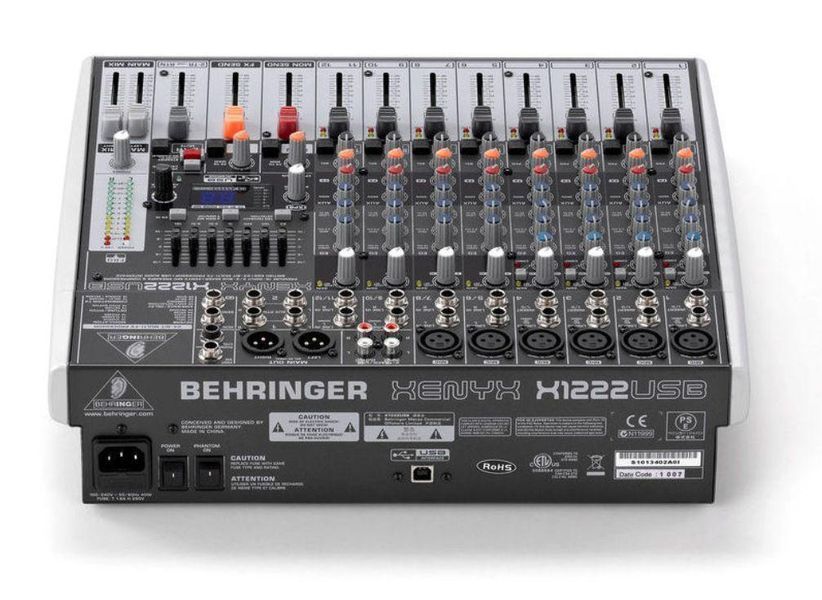 Микшерный пульт Behringer XENYX X1222USB 114 фото
