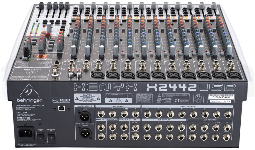 Мікшерний пульт Behringer Xenyx X2442USB 107 фото
