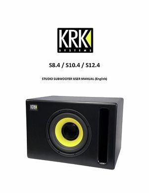 Сабвуфер KRK S8.4 14454522 фото