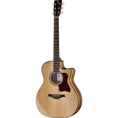Акустическая гитара Harley Benton Baritone CLG-414BCE NT 151 фото