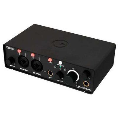 USB аудіоінтерфейс Steinberg IXO 22 Black 11250654 фото