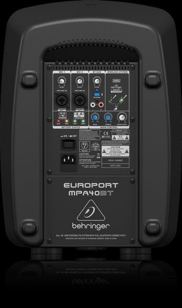 Портативная акустическая система Behringer Europort MPA40BT 2093864145 фото