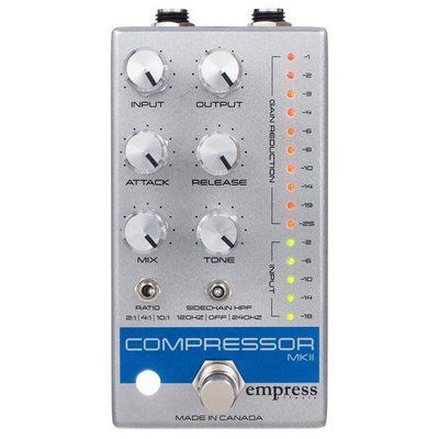 Гитарная педаль Empress Effects Compressor MKII Silver 2040 фото