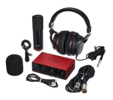 Комплект для звукозапису Focusrite Scarlett Solo Studio 4th Gen 01050485 фото