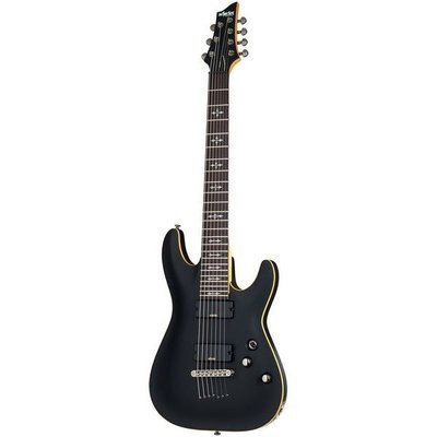 Електрогітара Schecter Demon 7-Satin Black 156 фото