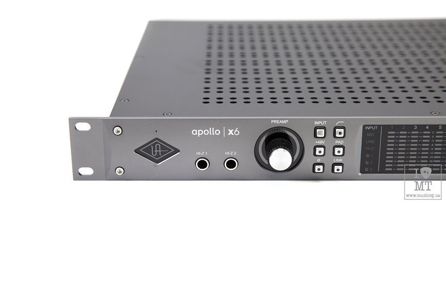 Аудіоінтерфейс Universal Audio Apollo X6 Heritage Edition (Rack/Mac/Win/TB3) 9700454 фото