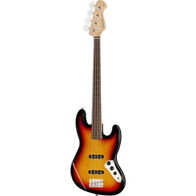 Бас-гитара Harley Benton JB-40FL 3-Tone Sunburst 218 фото