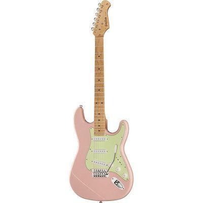 Електрогітара Harley Benton ST-62CC MN Shell Pink 609 фото