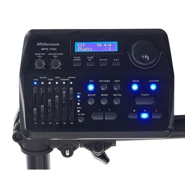 Електронна ударна установка Millenium MPS-750X E-Drum Mesh Set 00033303 фото