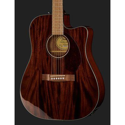 Электроакустическая гитара Fender CD-140SCE ALL Mahogany 000354 фото