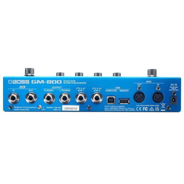 Гитарная педаль Boss GM-800 2048 фото