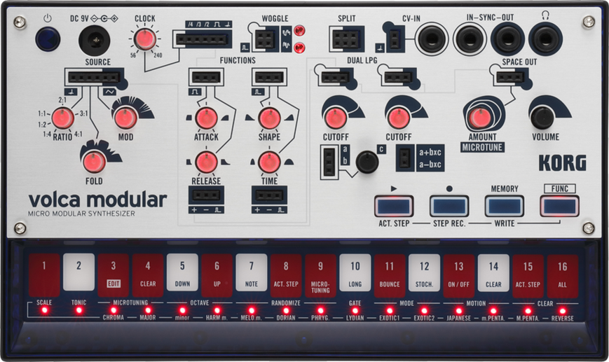 Аналоговый синтезатор Korg Volca Modular 66021 фото