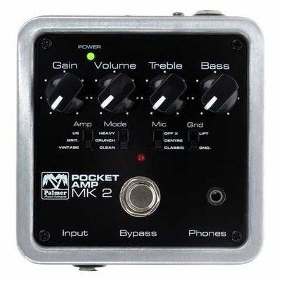 Гитарная педаль Palmer Pocket Amp MK2 Guitar Preamp 00547 фото