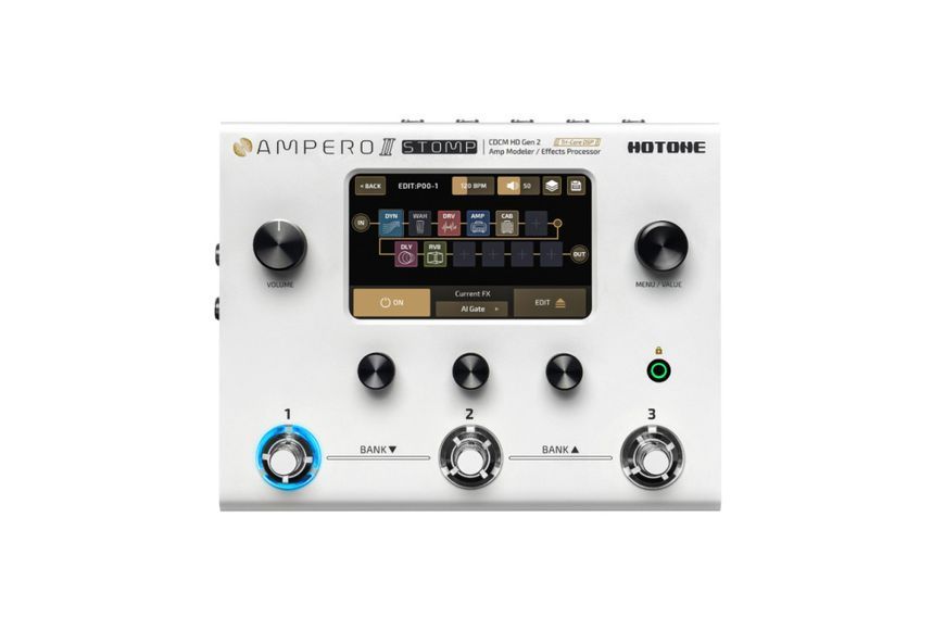 Гітарний процесор ефектів HoTone Ampero II Stomp 01025865 фото