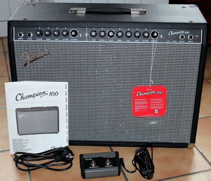 Комбопідсилювач Fender CHAMPION 100 2093864055 фото