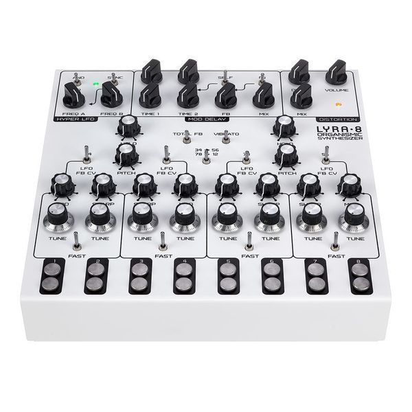 Аналоговий синтезатор SOMA Lyra-8 White Angel 99802 фото
