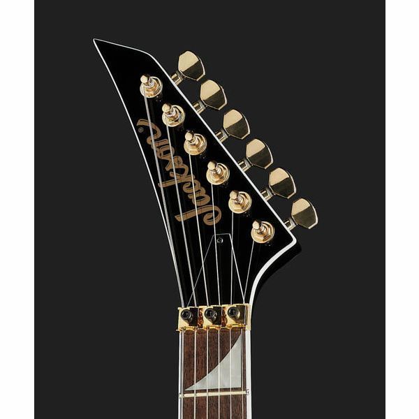 Електрогітара Jackson RRX24 Black with Yellow Bevels 172 фото