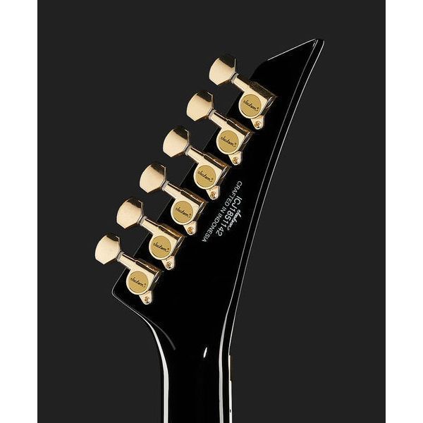 Електрогітара Jackson RRX24 Black with Yellow Bevels 172 фото