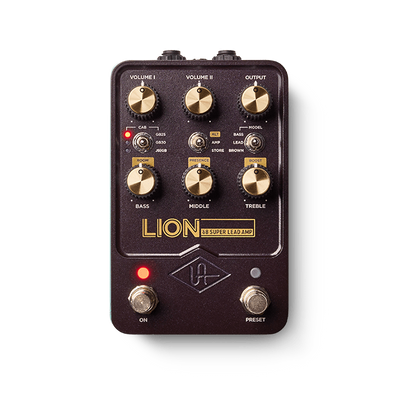 Гітарна педаль Universal Audio UAFX Lion 68 Super Lead Amp 888004454 фото