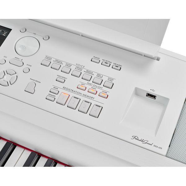 Цифровое пианино Yamaha DGX-670 WH 558004 фото