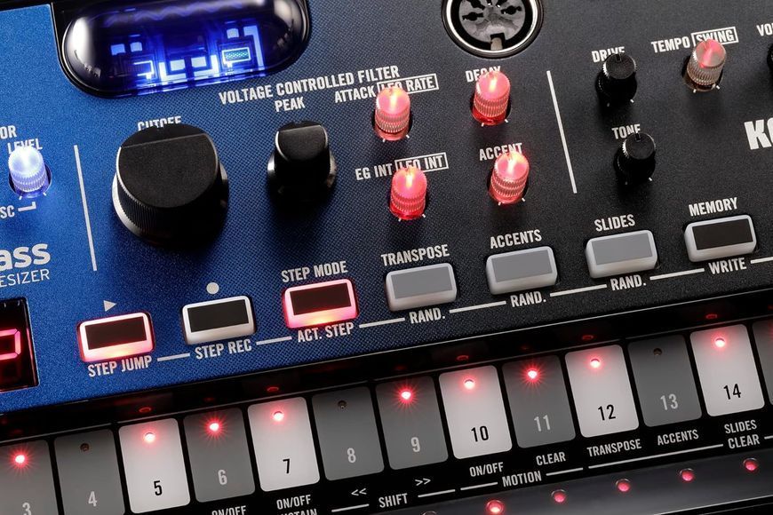 Аналоговый синтезатор Korg VOLCA-NUBASS 00255400 фото