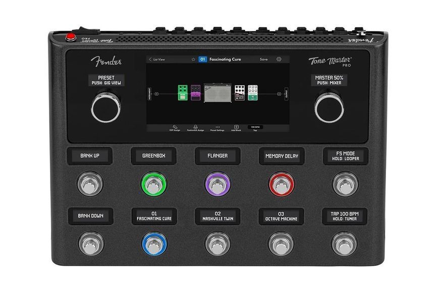 Гітарний процесор ефектів Fender Tone Master Pro 753225633 фото