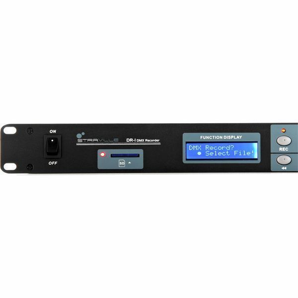 DMX-рекордер Stairville DR-1 DMX Recorder 19" SD 8850440 фото