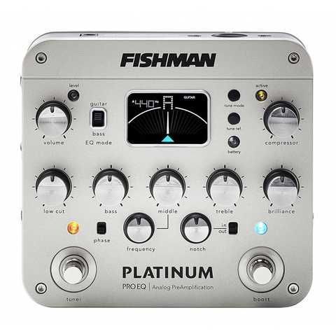 ギター FISHMAN PLATINUM PRO EQ Купить Гитарная педаль Fishman Platinum Pro EQ 87520 в интернет
