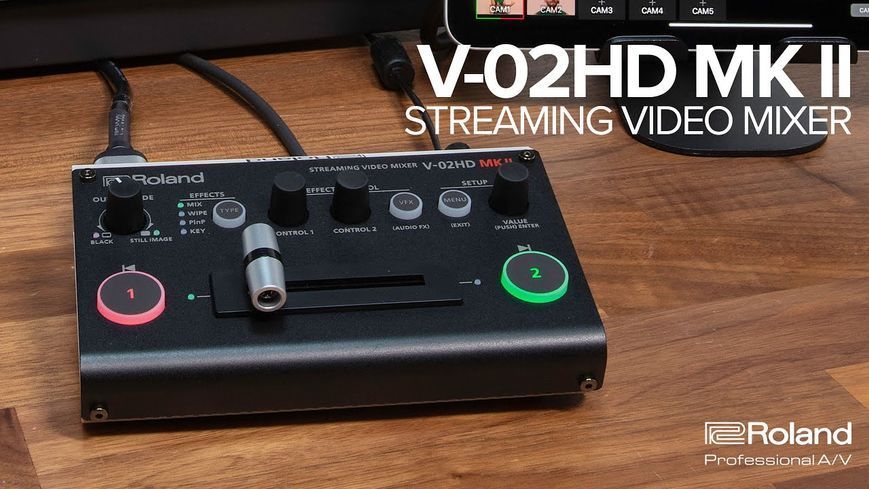 Відеомікшер Roland V-02HDMKII 988998786 фото